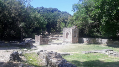 Les ruines de l'ancienne cité de Butrint